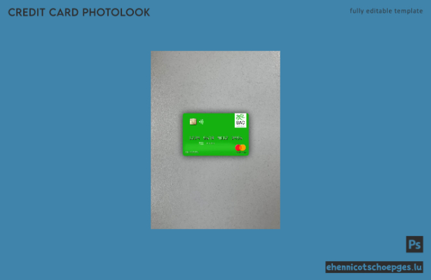 Guinea-Bissau Bank von Westafrika Mastercard Photolook Beispielvorschau